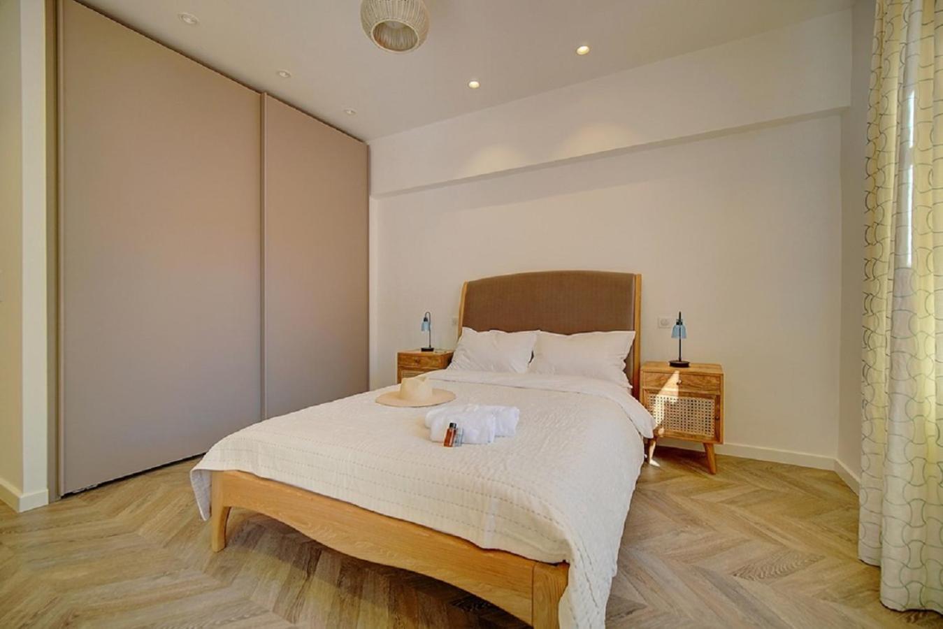 Magnifique 3 Pieces Renove Cannes Centre 'Banane' Avec Veranda ! A2B88 Kültér fotó